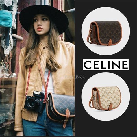 celine medium folco|MEDIUM FOLCO BAG IN TRIOMPHE CANVAS AND CALFSKIN .